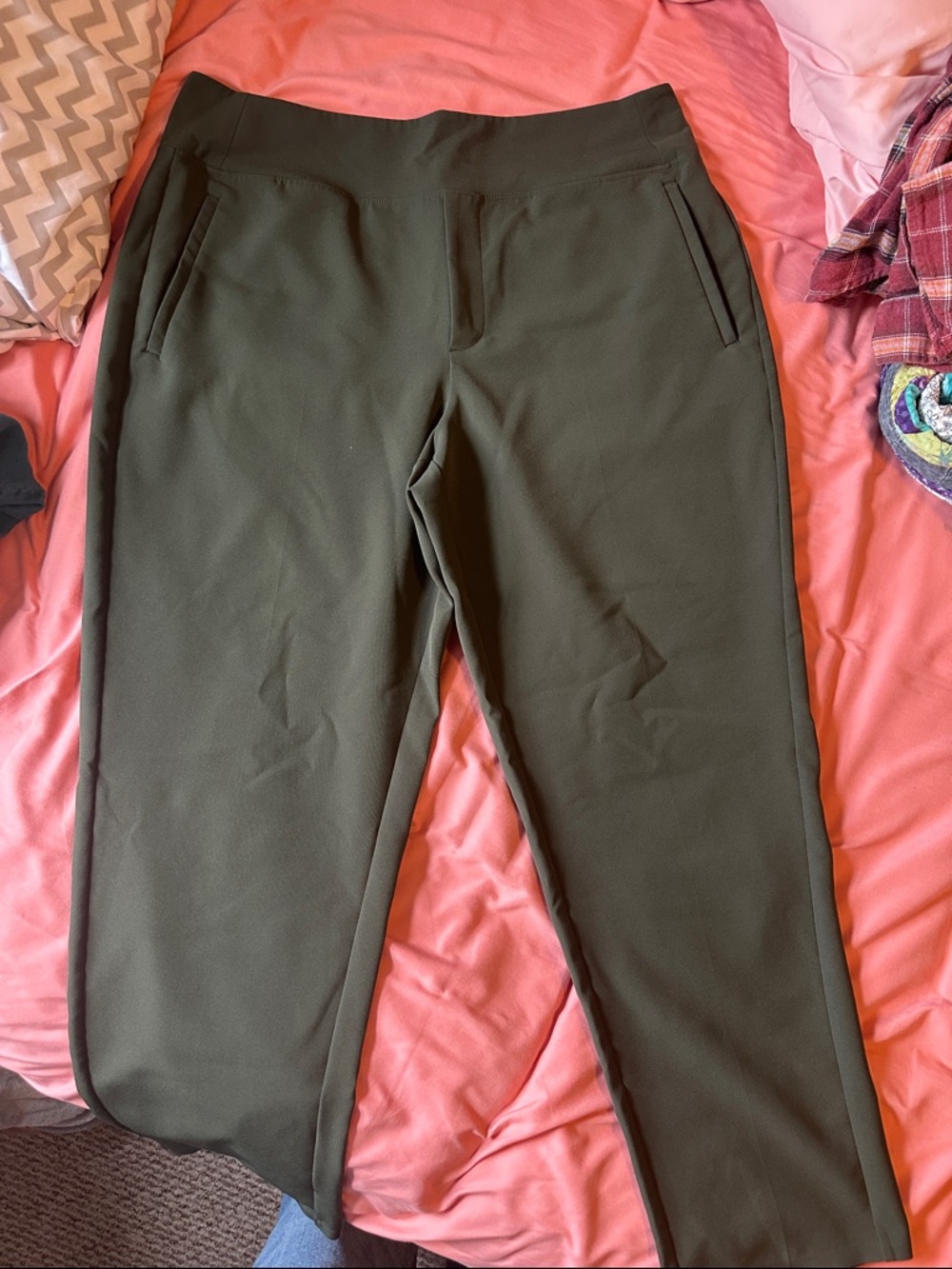 Athleta Olive Green Endless Pants